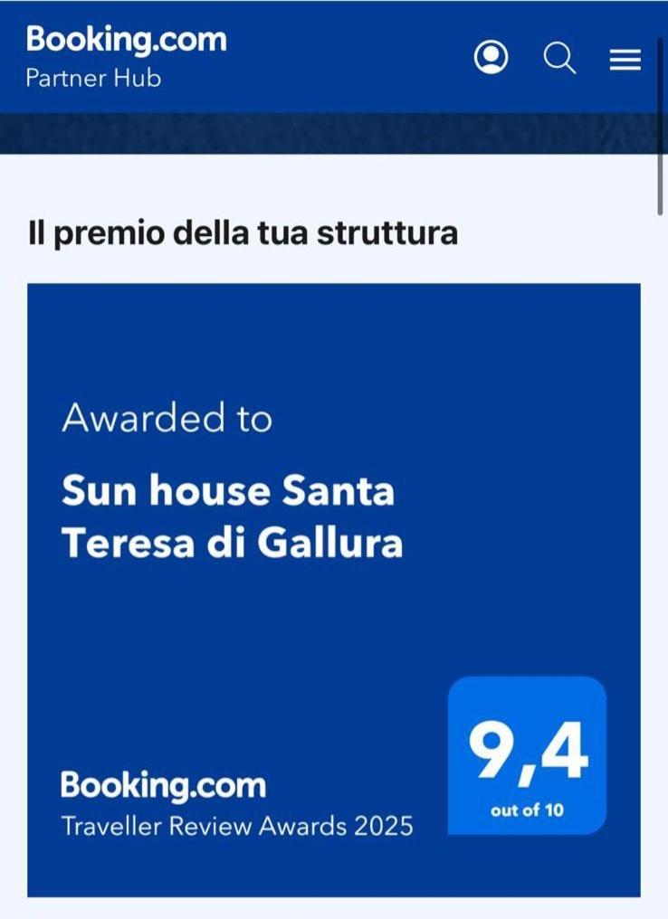 Sun House Santa Teresa Di Gallura Eksteriør bilde
